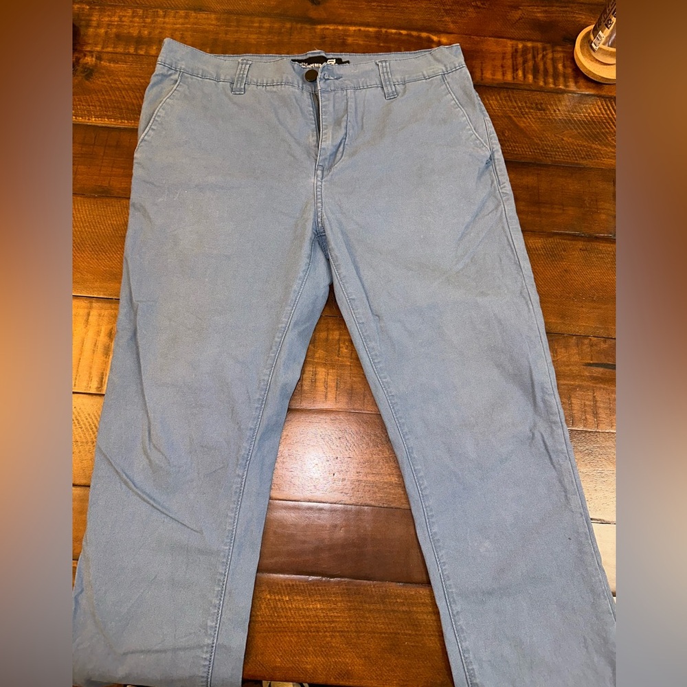 Men’s RSQ chino pants. Color light blue. Size 34